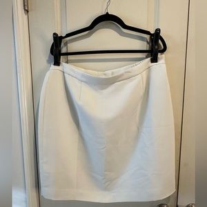 White Pencil Skirt